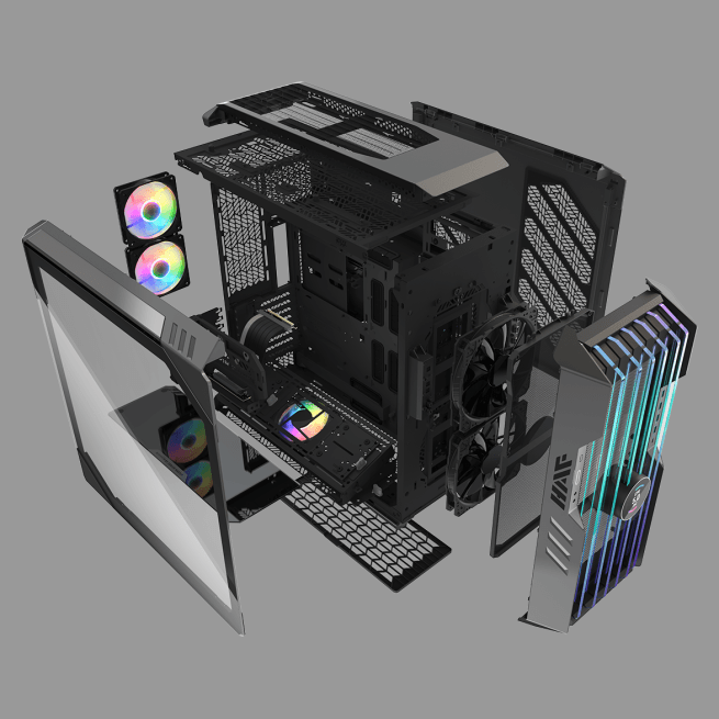 Top Gaming Cooler Master HAF 700 EVO - Imagen 2